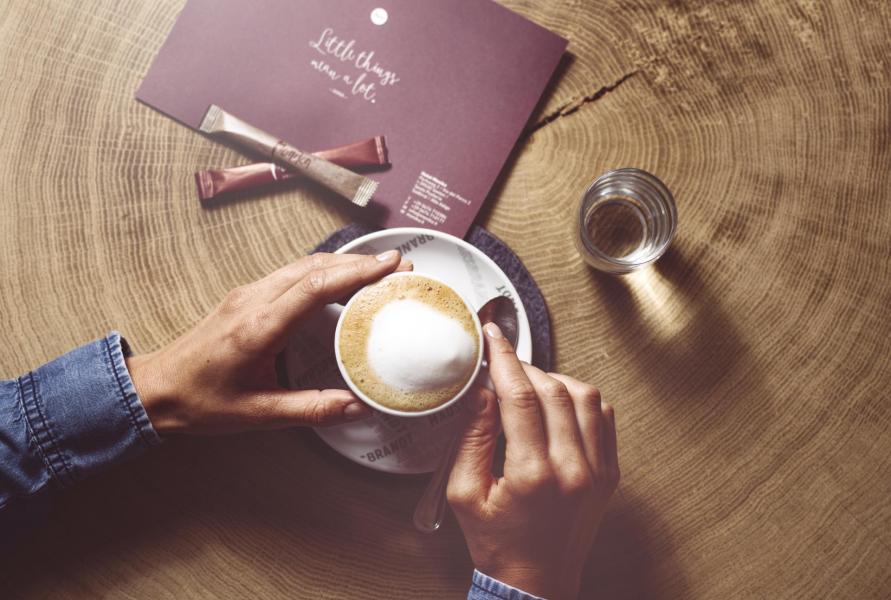 Ein Kaffee