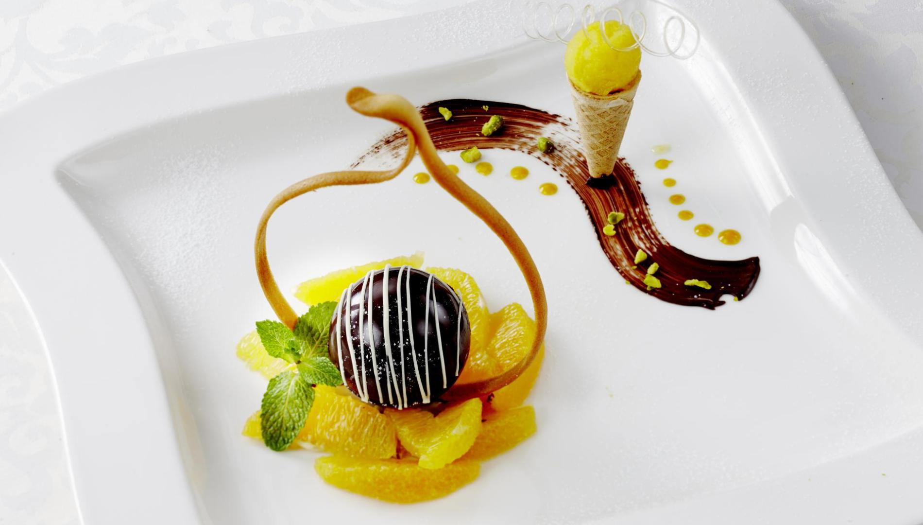 A dessert