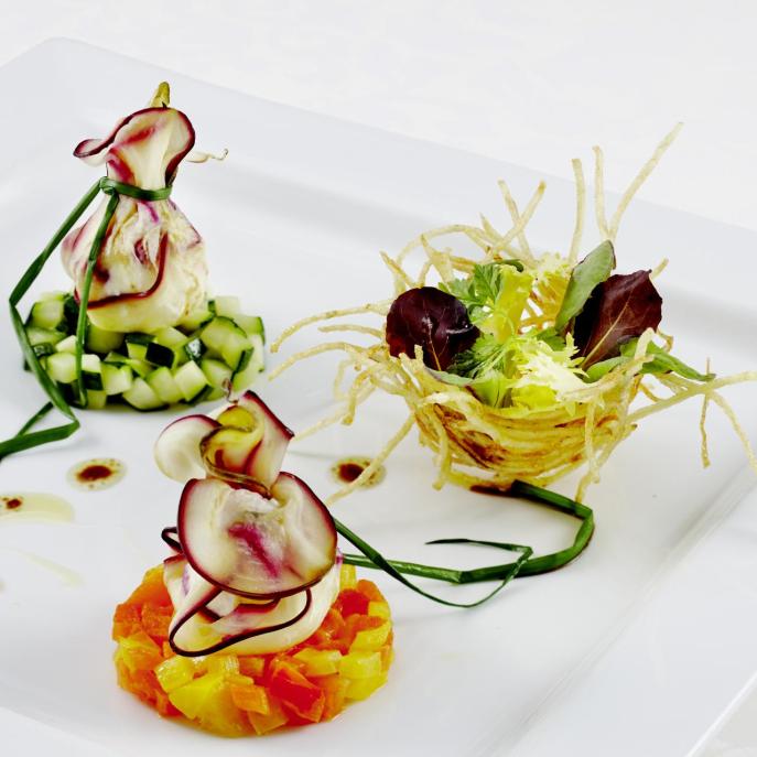 A vegetarian dish