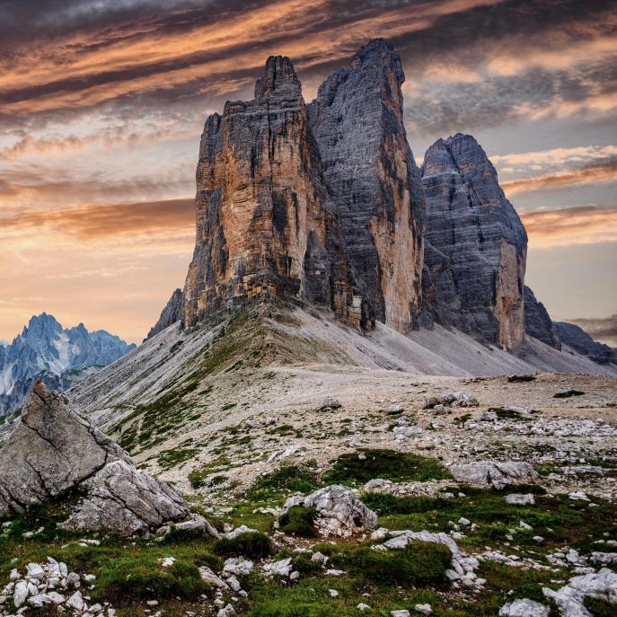 Le Tre Cime in estate